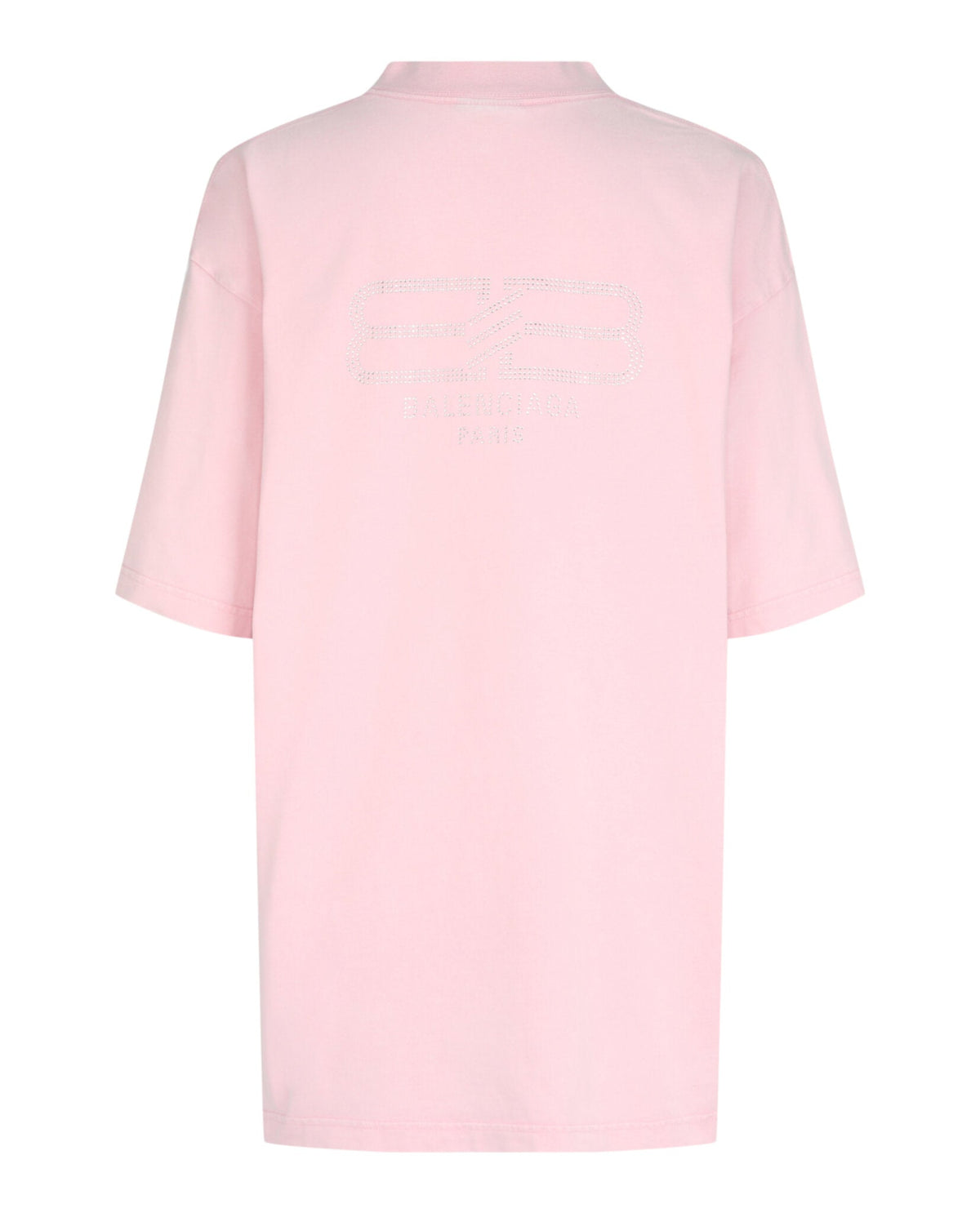 Balenciaga BB Paris Rhinestone T-Shirt