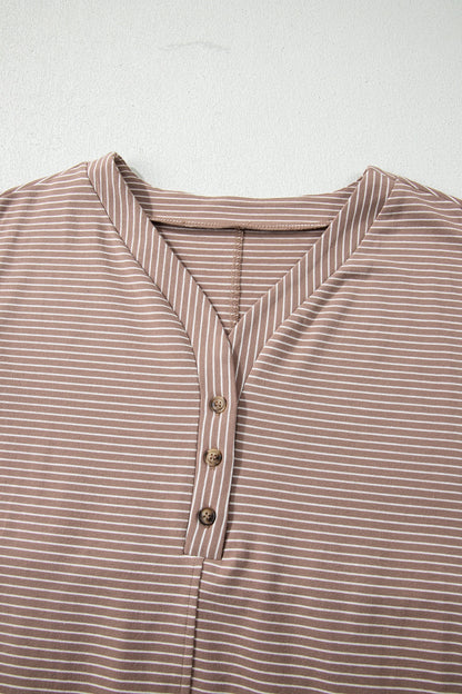 Threaded Pear Giuliana Side Slit T Shirt