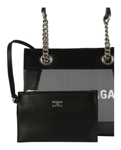 Balenciaga Small Duty Free Mesh Tote