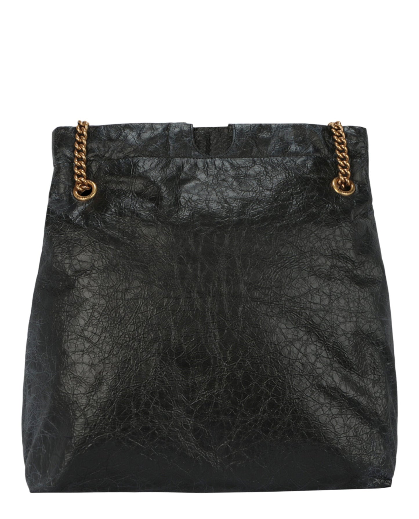 Balenciaga Crush Leather Medium Tote