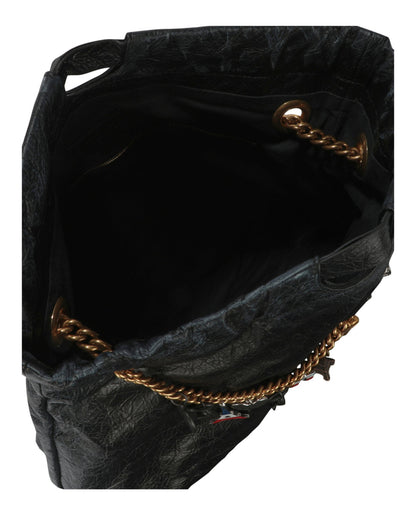 Balenciaga Crush Leather Medium Tote