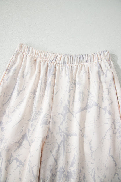 Threaded Pear Liliana Print Jogger Pants