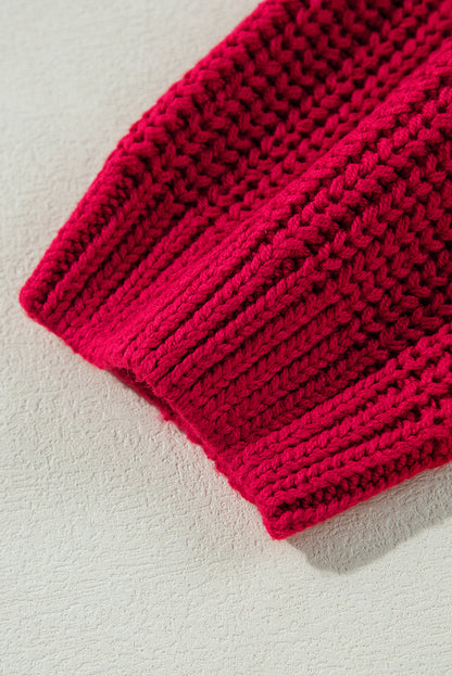 Threaded Pear Eleanor the Shoulder Knit Sweater