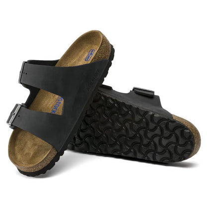 Birkenstock Arizona Soft Footbed Oiled Leather Black