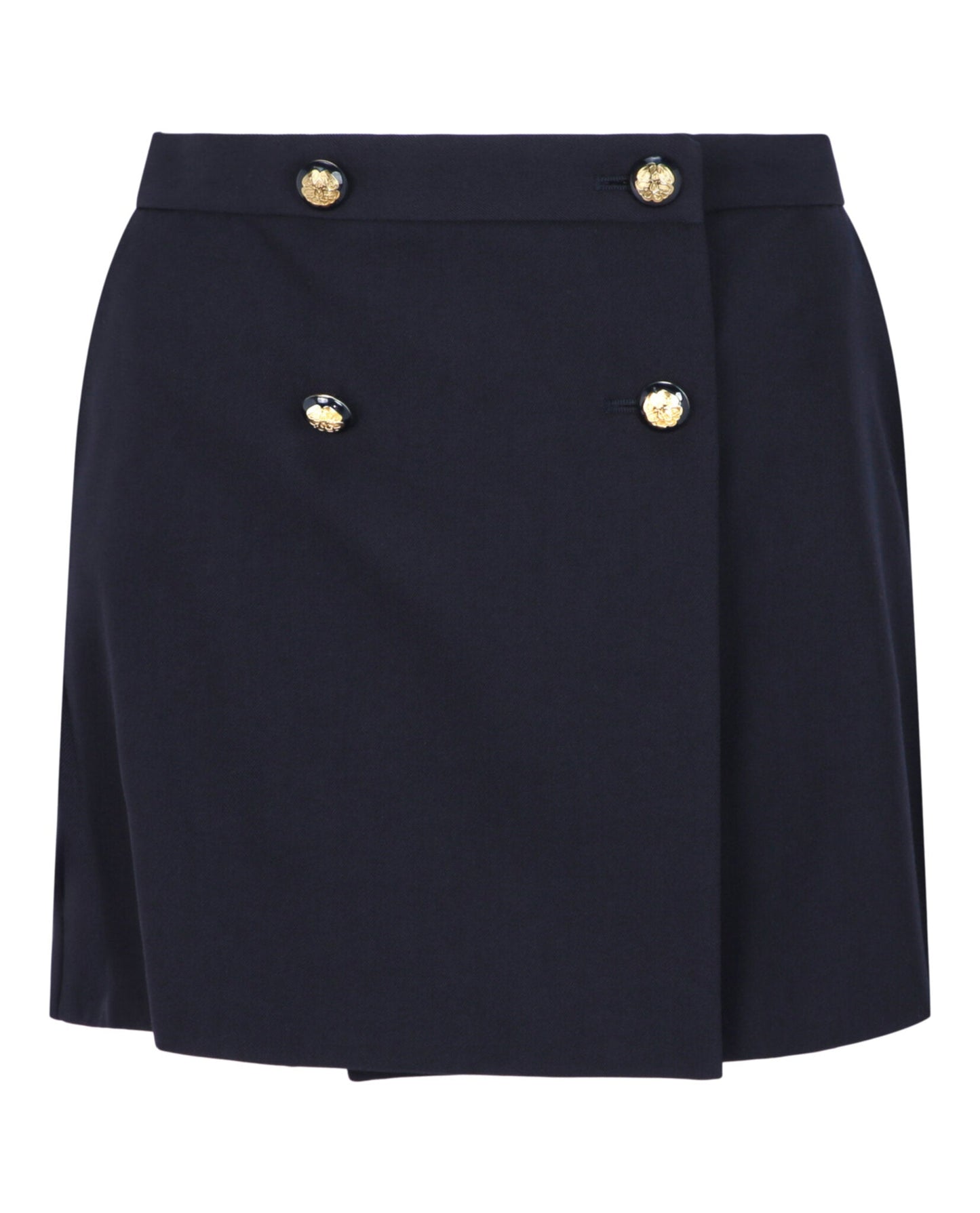 Alexander McQueen Military Detail Mini Skirt