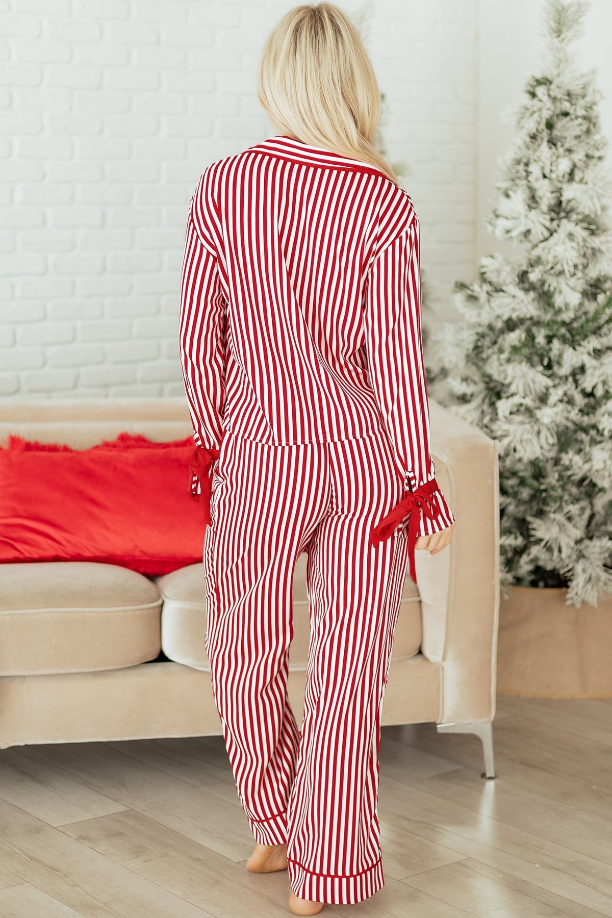 Threaded Pear Virginia Waist 2pcs Pajama Set