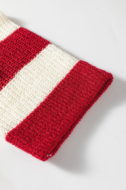 Threaded Pear Anika Colorblock Bracelet Sleeve Sweater