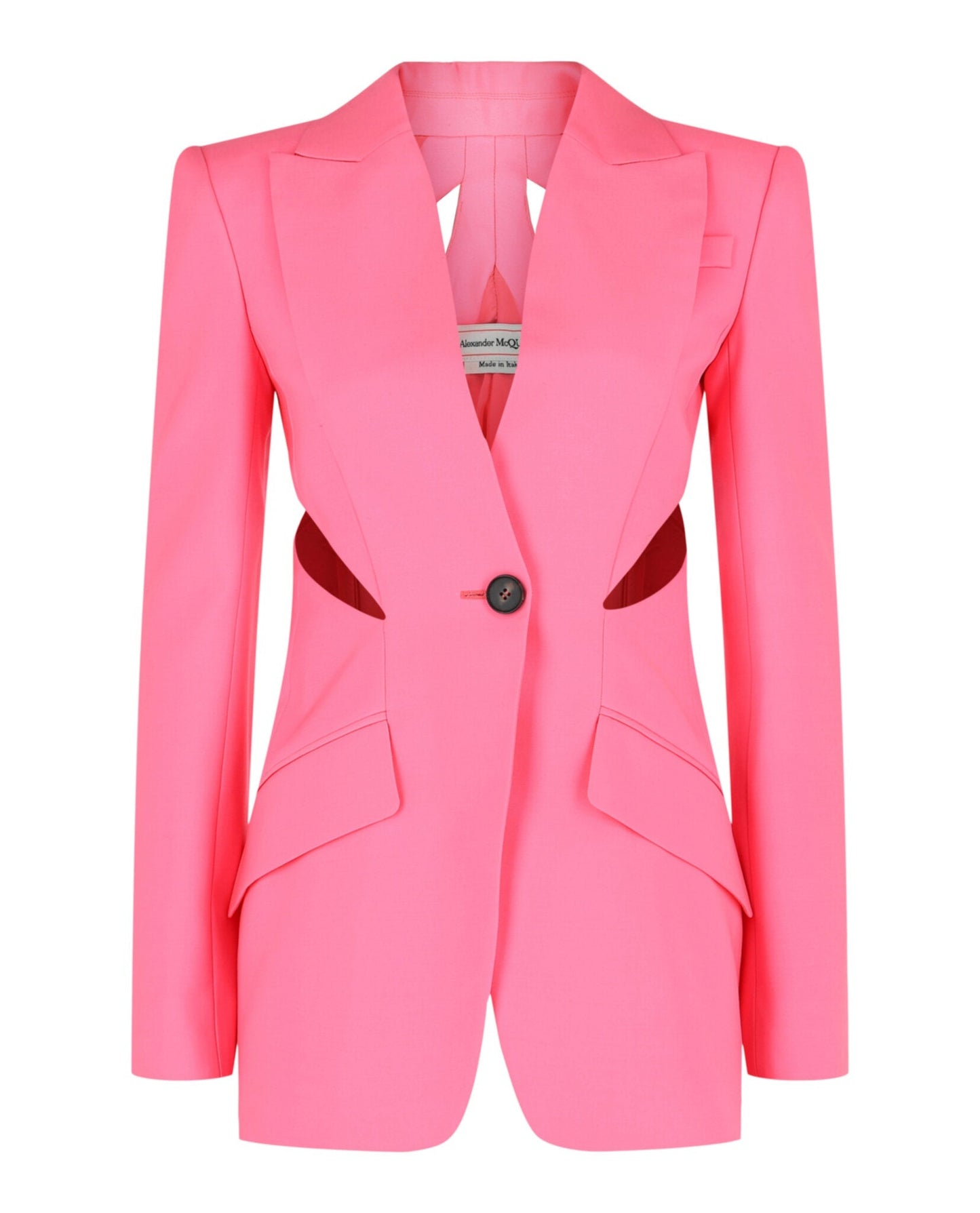 Alexander McQueen Slashed Single-Breasted Blazer