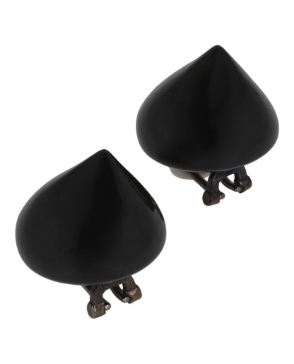 Ferragamo Medium Sculptural Clip on Earrings