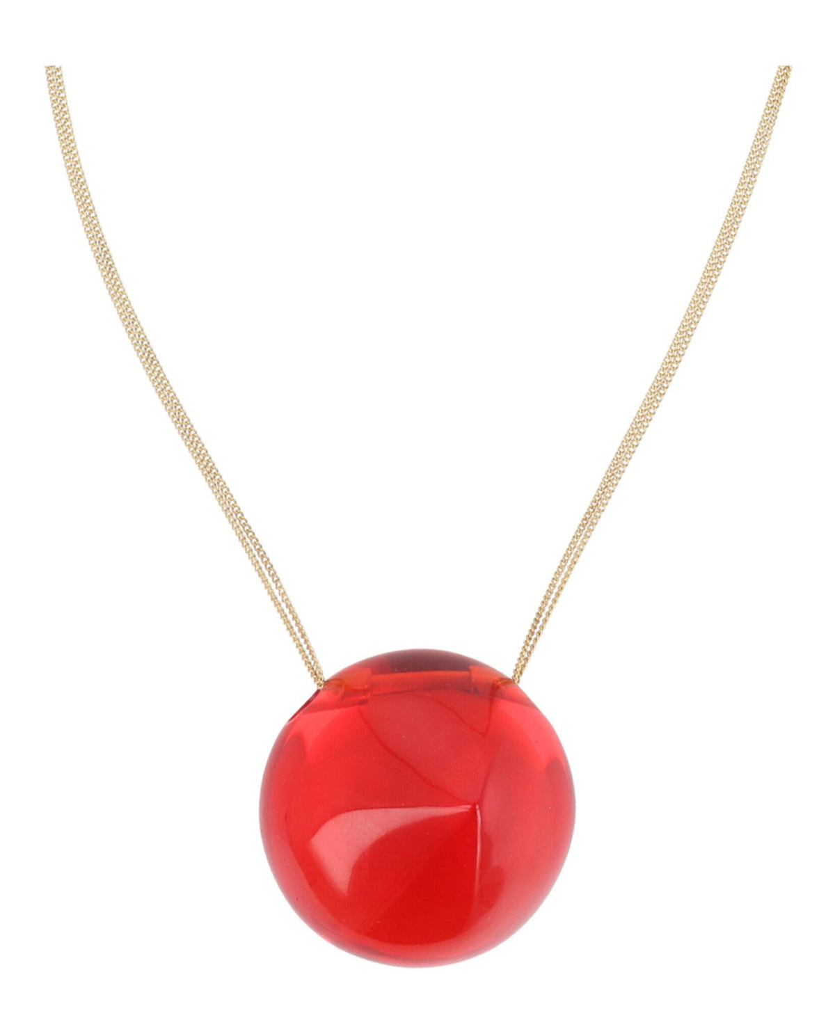 Ferragamo Sculptural Pendant Necklace