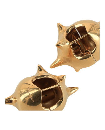 Ferragamo Rock Huggie Earrings