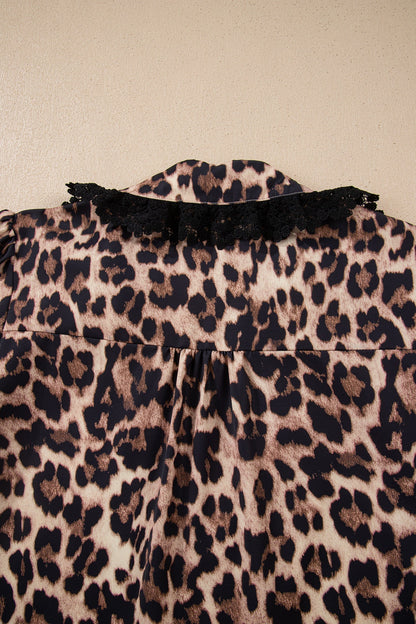 Threaded Pear Clare Trim Short Sleeve Shirt
