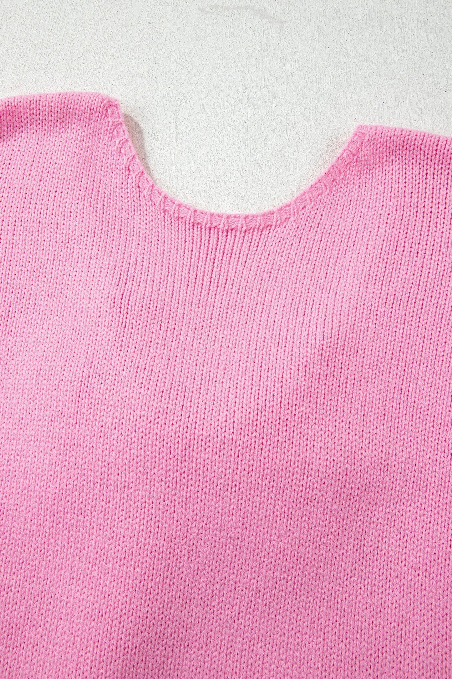 Threaded Pear Olivia Backless Bubble Sleeve Sweater