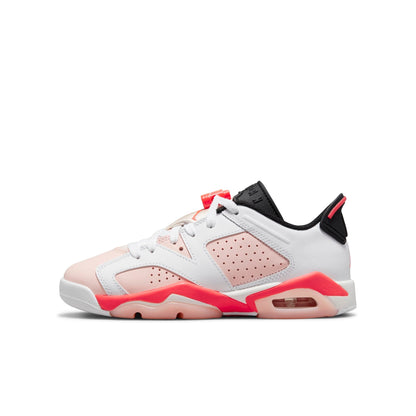 Air Jordan Youth Retro 6 Low 'Atmosphere Gs' Sneakers