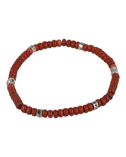 Ferragamo Hawk Eye Beadstone Bracelet