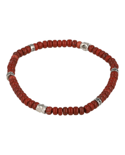 Ferragamo Hawk Eye Beadstone Bracelet