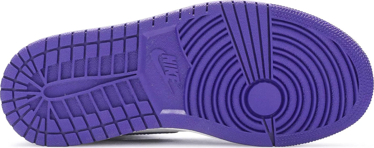 Air Jordan Preschool Retro 1 High Og 'Court Purple 2021' Ps Sneakers