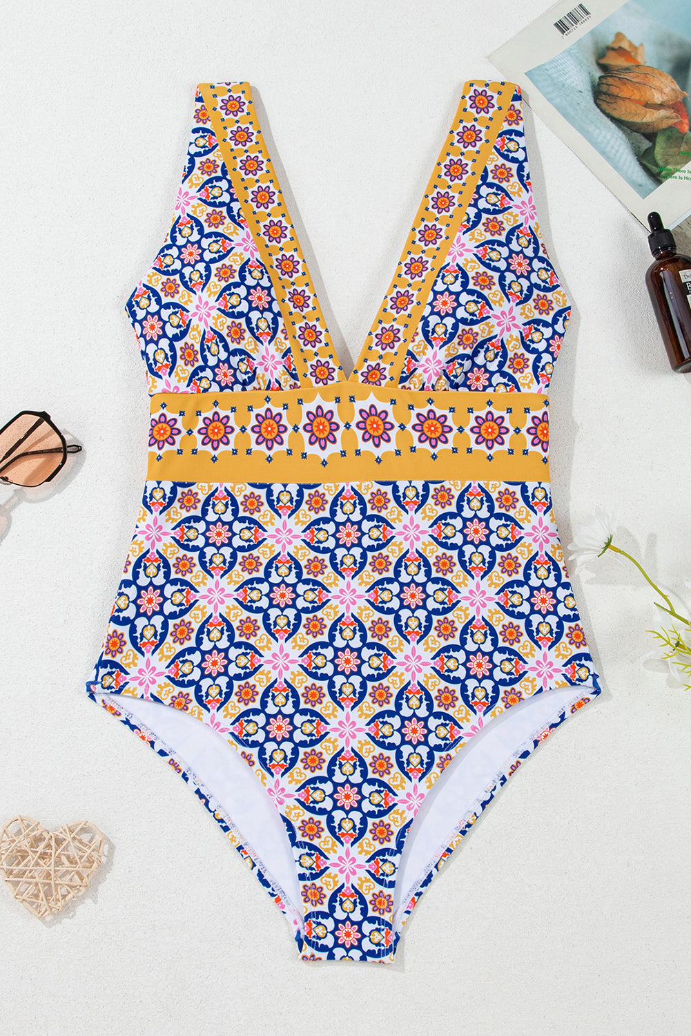 Briar Print One Piece Swimsuit by Threaded Pear