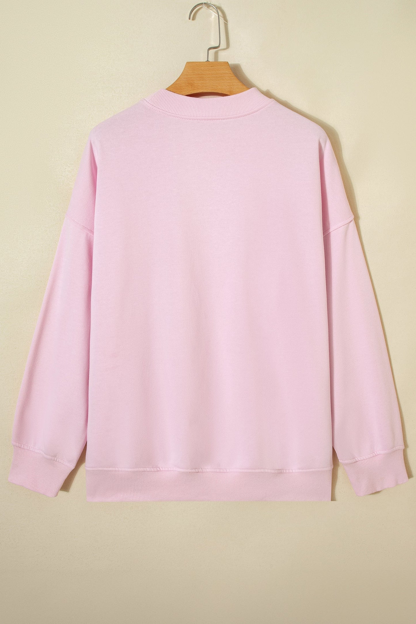 Threaded Pear Matilda Sweetheart Patchwork Oversize Sweatshirt