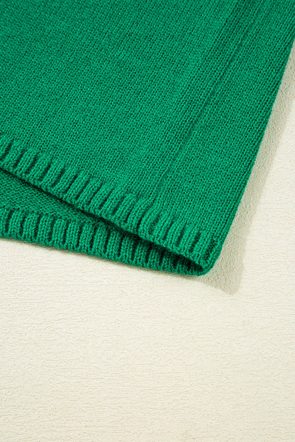 Threaded Pear Evatyn Knit Drop Shoulder Sweater