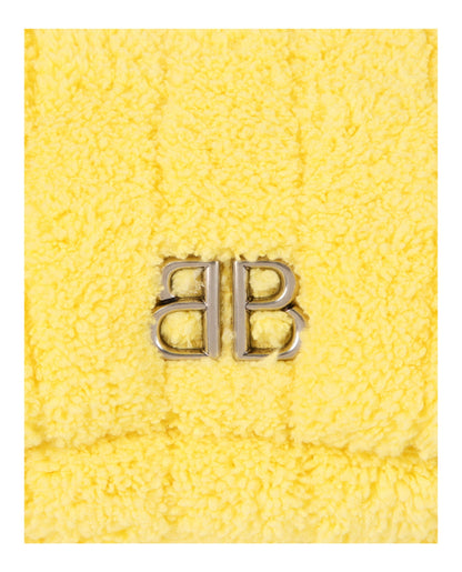 Balenciaga Monaco Mini Bag Quilted Towel Fabric