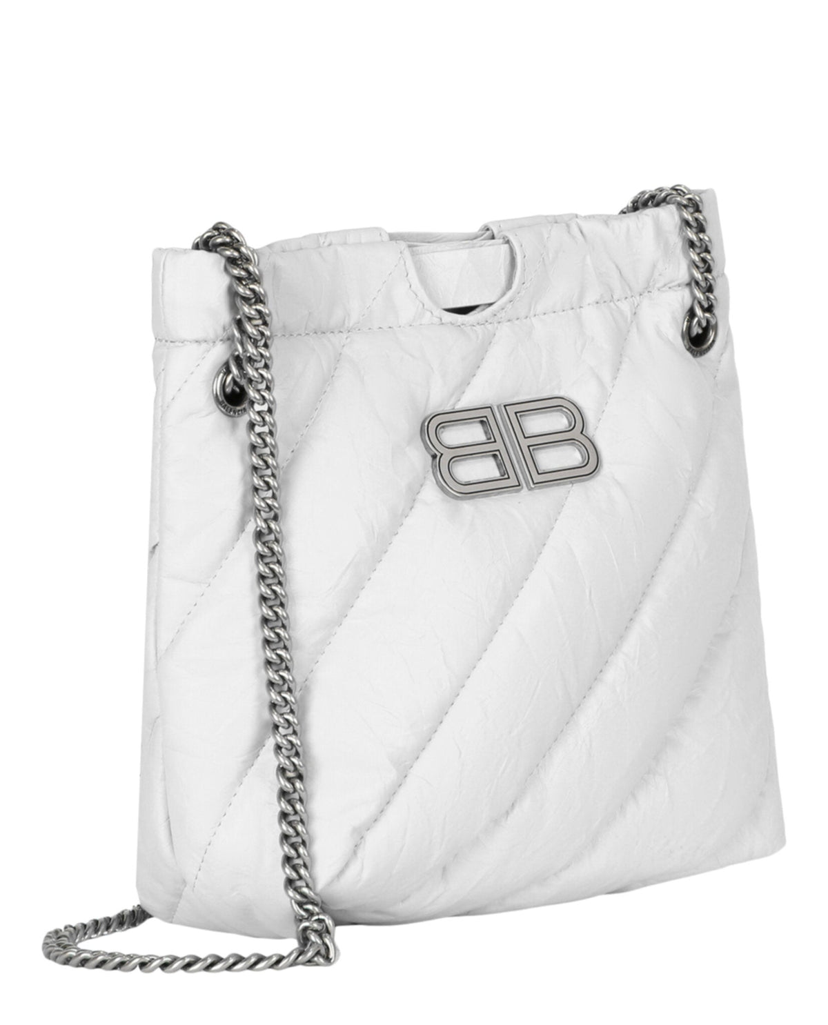 Balenciaga Xs Quilted Crush Tote Bag