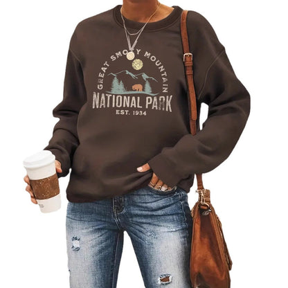 National Park printed hoodie