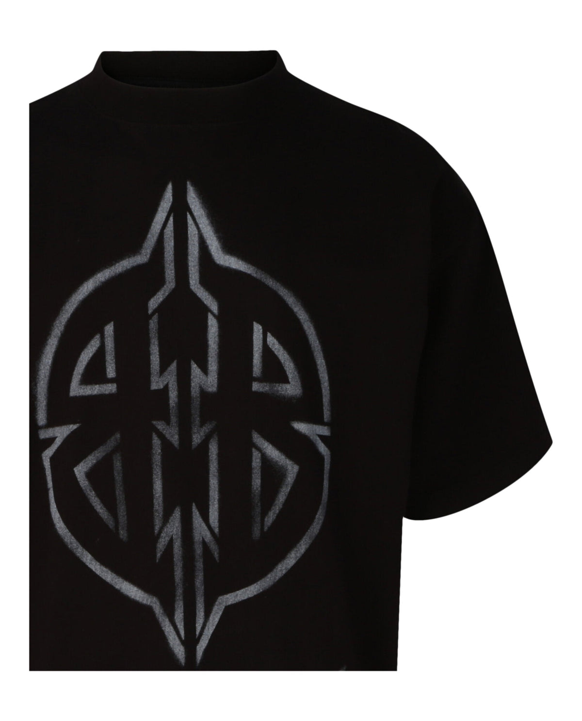 Balenciaga Oversized Metal BB Stencil T-Shirt