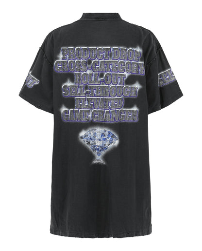 Balenciaga Oversized See Now Buy Now Inside Out T-Shirt
