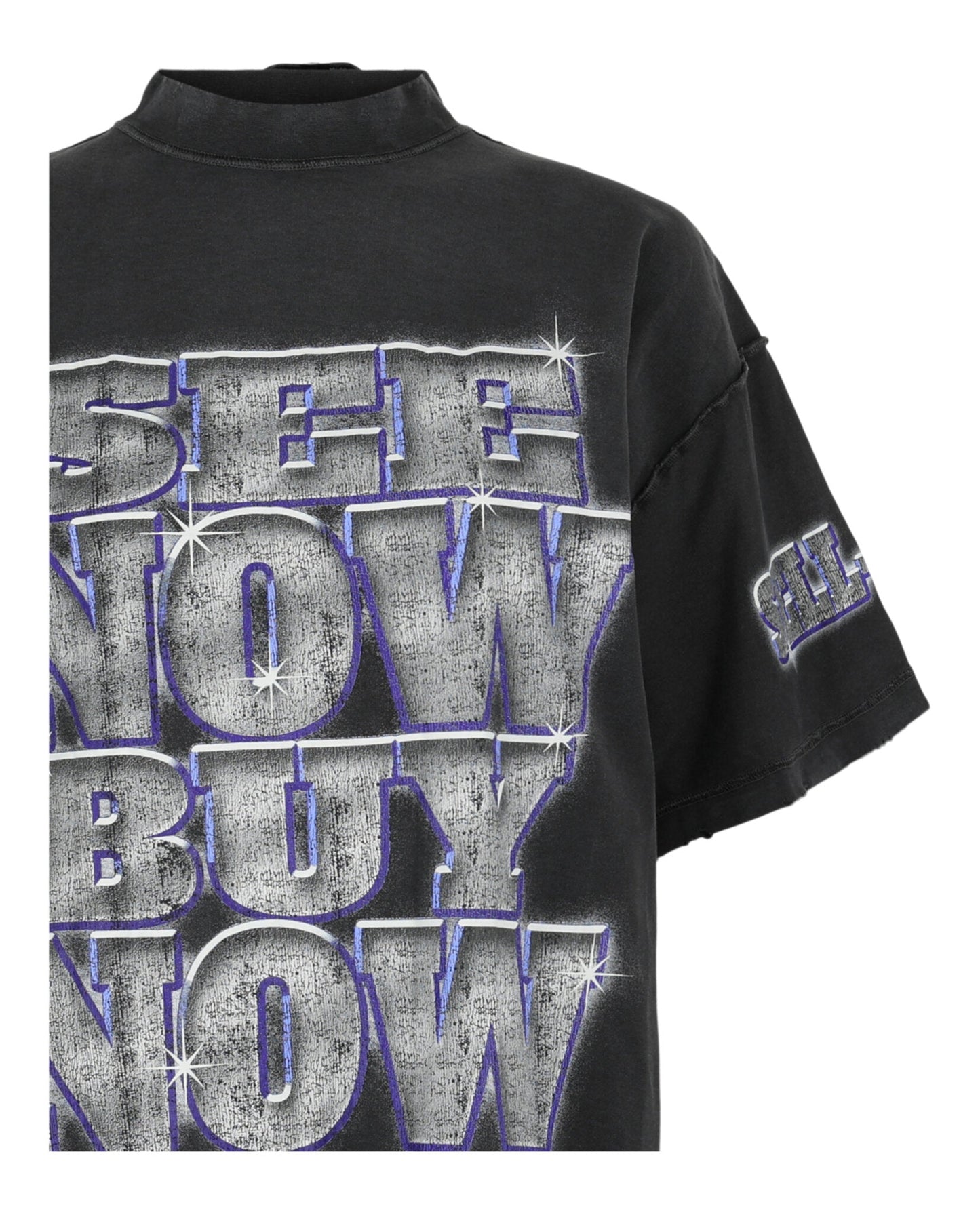 Balenciaga Oversized See Now Buy Now Inside Out T-Shirt