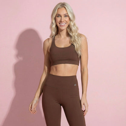 Anna-Kaci Women's High-Waist Flared Leggings with Stretch Fabric and Contoured Fit