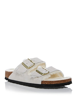 Birkenstock Arizona Shearling  Suede Shoes