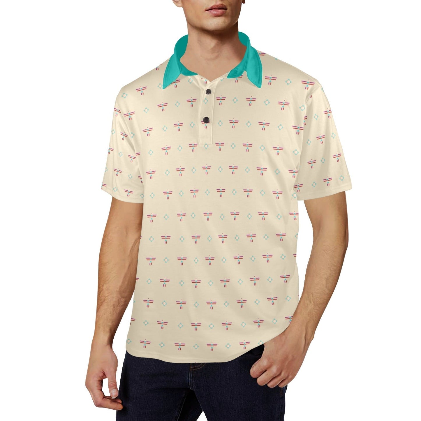 Baha Ranch Thunderbird Polo Style Shirt