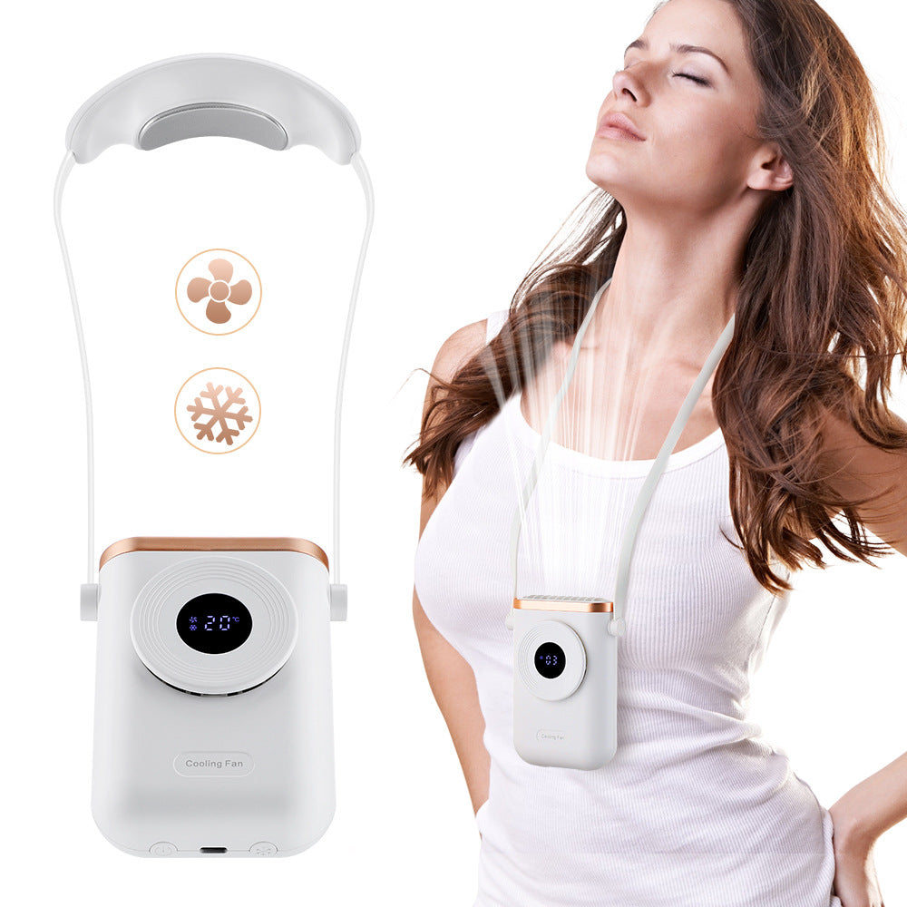 3-Speed Wearable Neck Fan