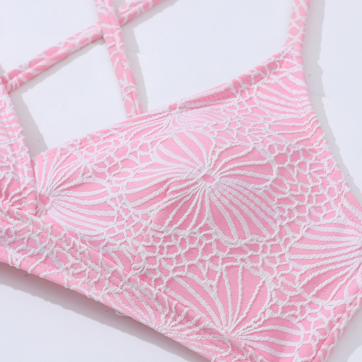 Lace up sexy bikini swimsuit