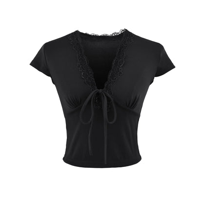 V-neck top for women