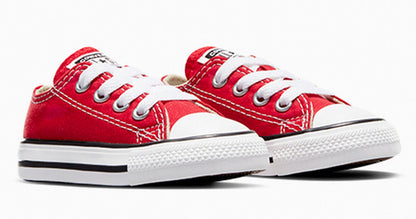 Converse Toddlers Chuck Taylor All Star Ox Td 'Red' Sneakers