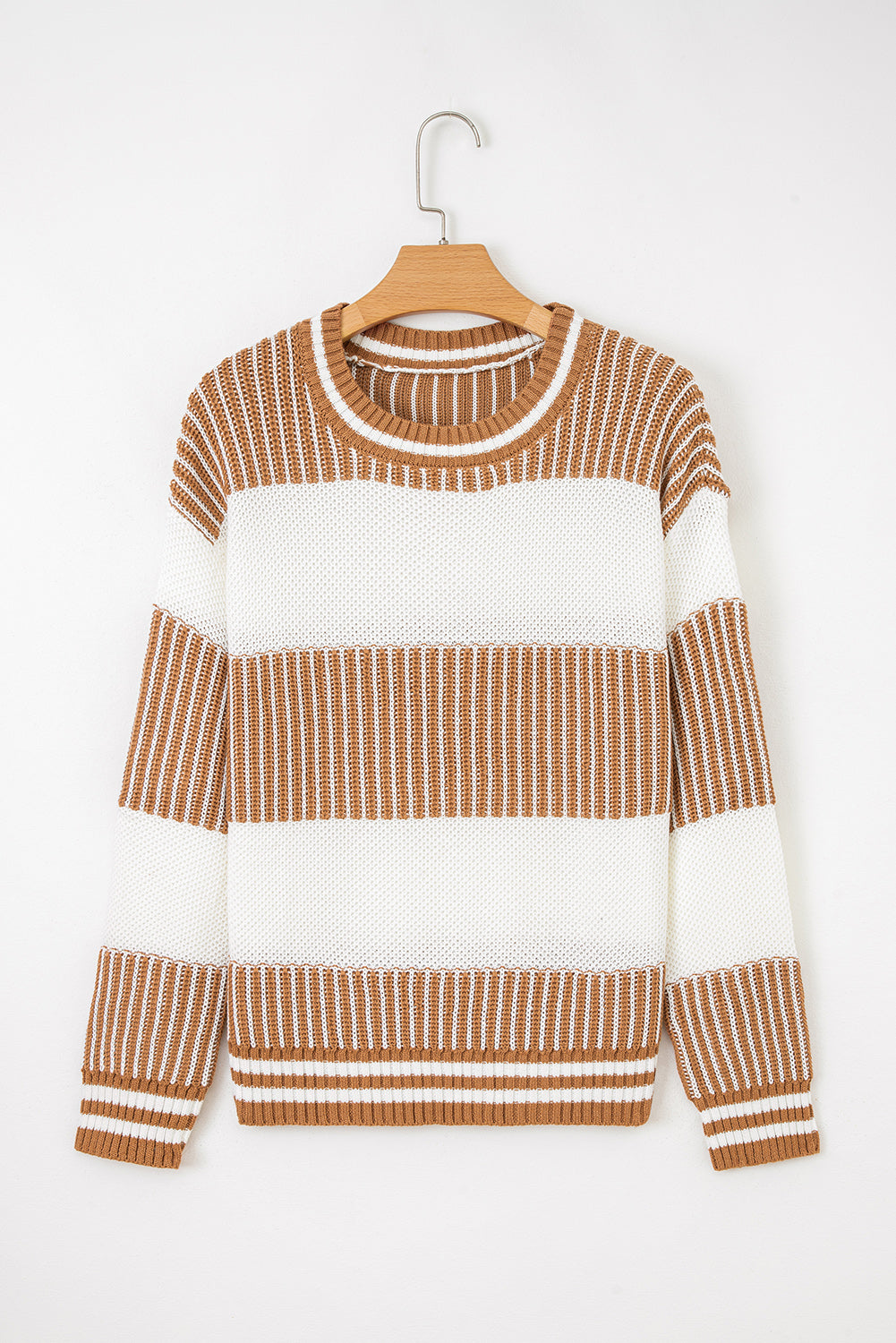 Threaded Pear Haley Drop Shoulder Loose Sweater