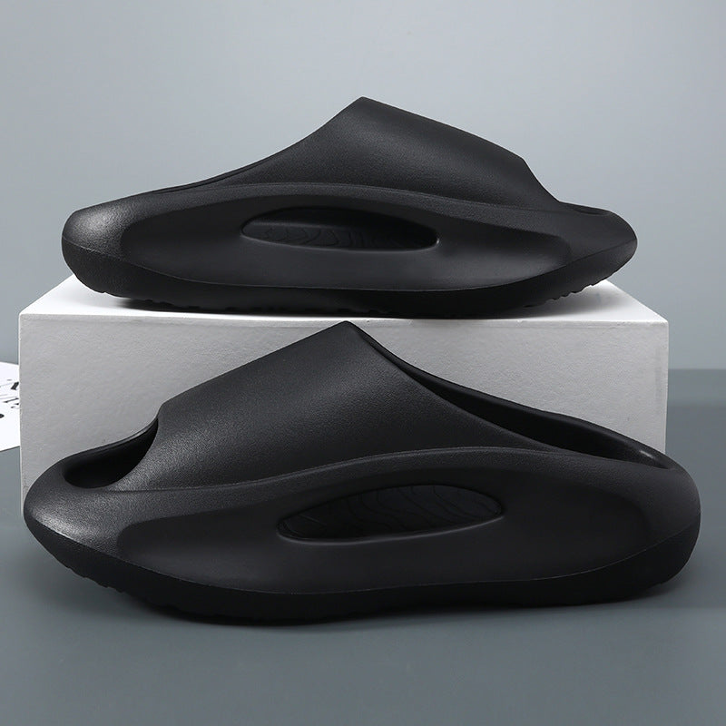 INS Trending Unisex Hollow Slippers | Breathable Peep-Toe Summer Slides | Lightweight Sporty Beach Shoes for Women & Men | Aesthetic Anti-Slip Home & Outdoor Sandals