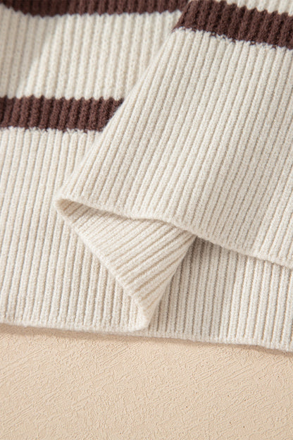 Threaded Pear Mckenzie Drop Shoulder Slouchy Sweater
