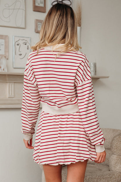Threaded Pear Zahra and Bubble Mini Skirt Set