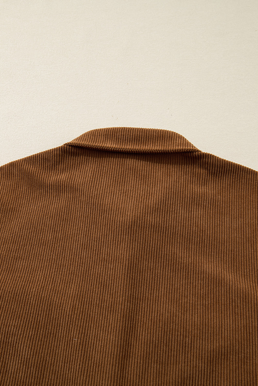 Threaded Pear Galilea Corduroy Full Collared PLUS Shirt
