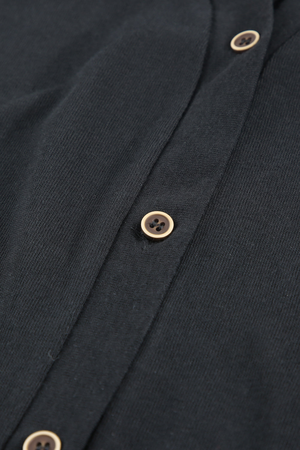 Threaded Pear Madison Open-Front Buttons Cardigan