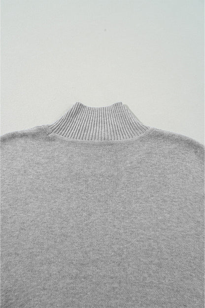 Threaded Pear Isabella Side Slit Oversized Sweater