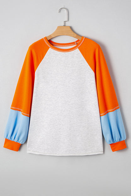 Threaded Pear Elsie Raglan Sleeve Loose Fit Top