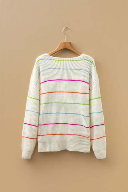 Threaded Pear Kamila Drop Shoulder Baggy Sweater