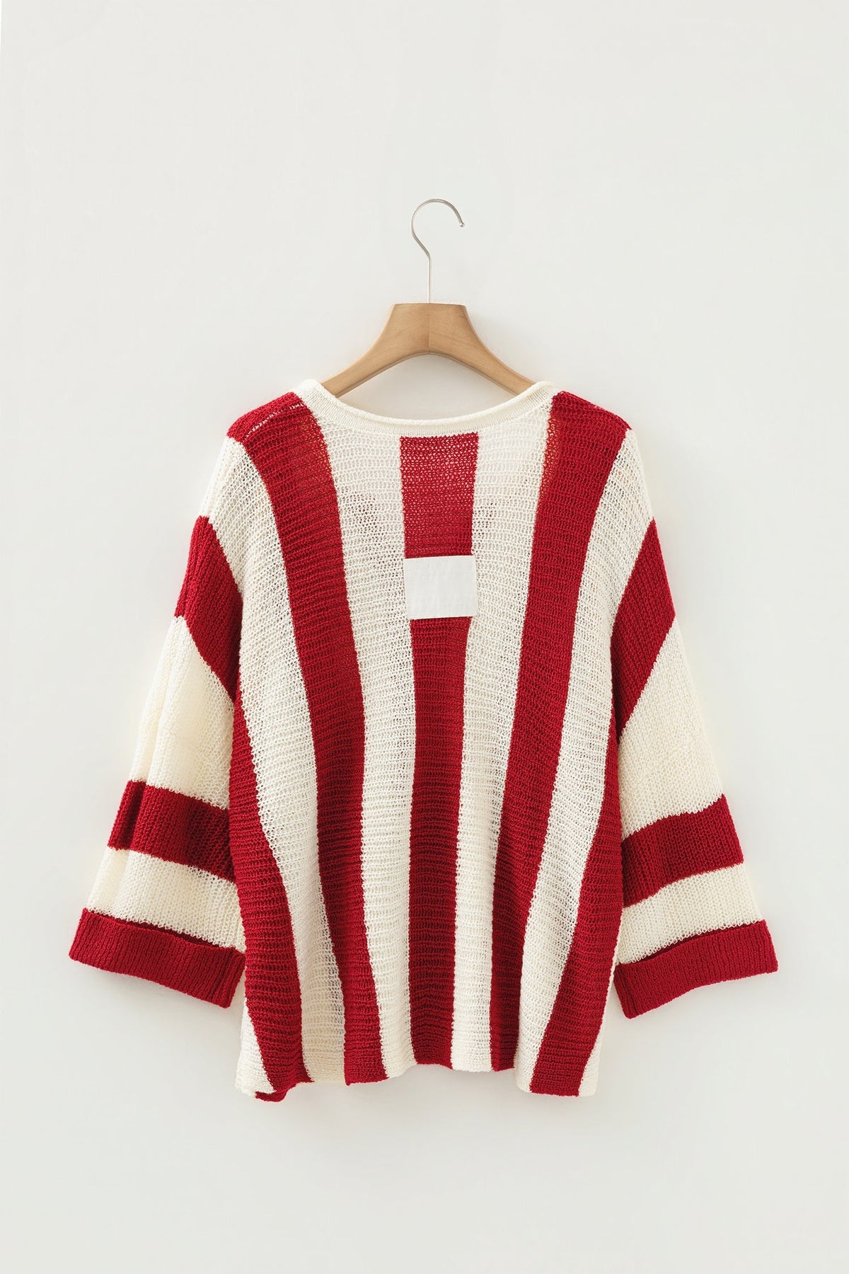 Threaded Pear Anika Colorblock Bracelet Sleeve Sweater