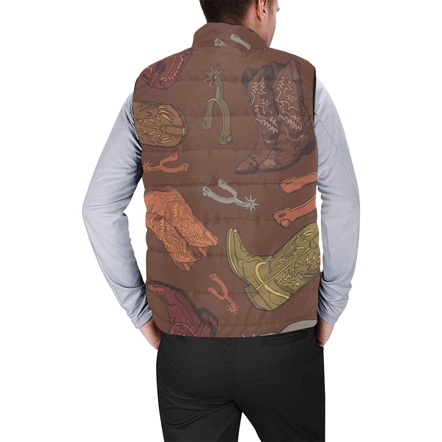 Baha Ranch Everything Western Men's Puffy Vest