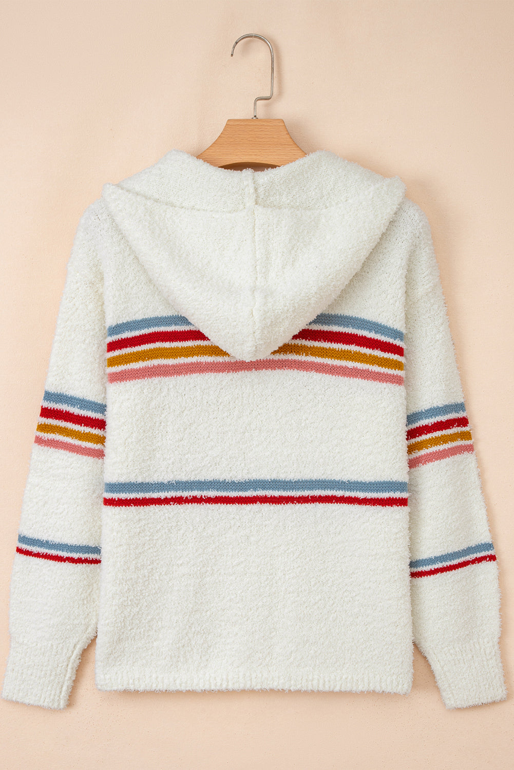 Threaded Pear Lumikara accent Hooded Popcorn Sweater