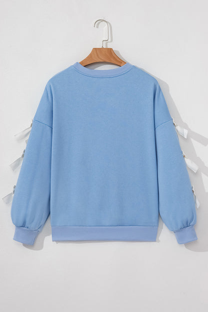 Threaded Pear Sofia Dropped Sleeve Crewneck Sweatshirt